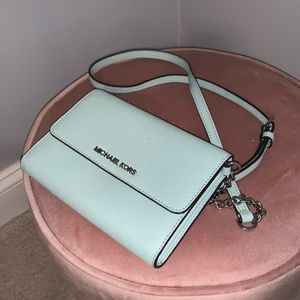 Michael Kors Wallet on Chain - Blue